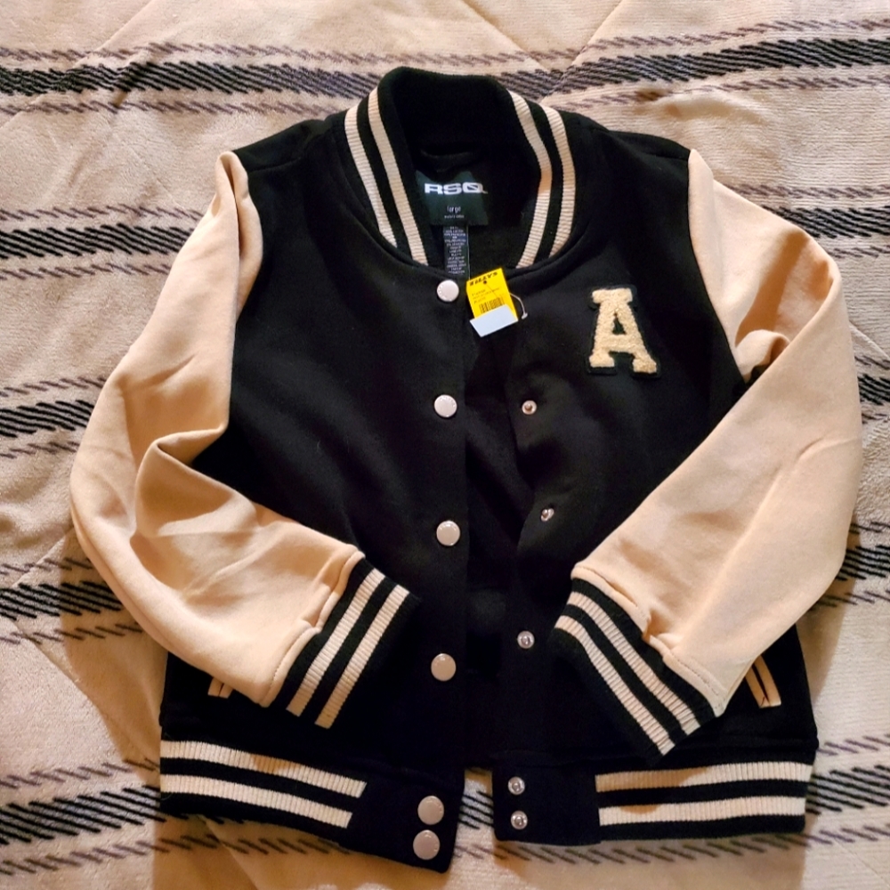 Girl's RSQ Varsity Jacket